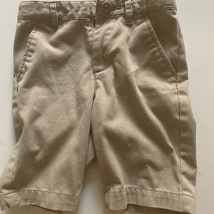 Boys size 6 Cat and Jack khaki shorts